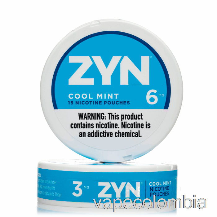 Bolsas De Nicotina Vape Recargables Zyn - Menta Fresca 3 Mg (paquete De 5)